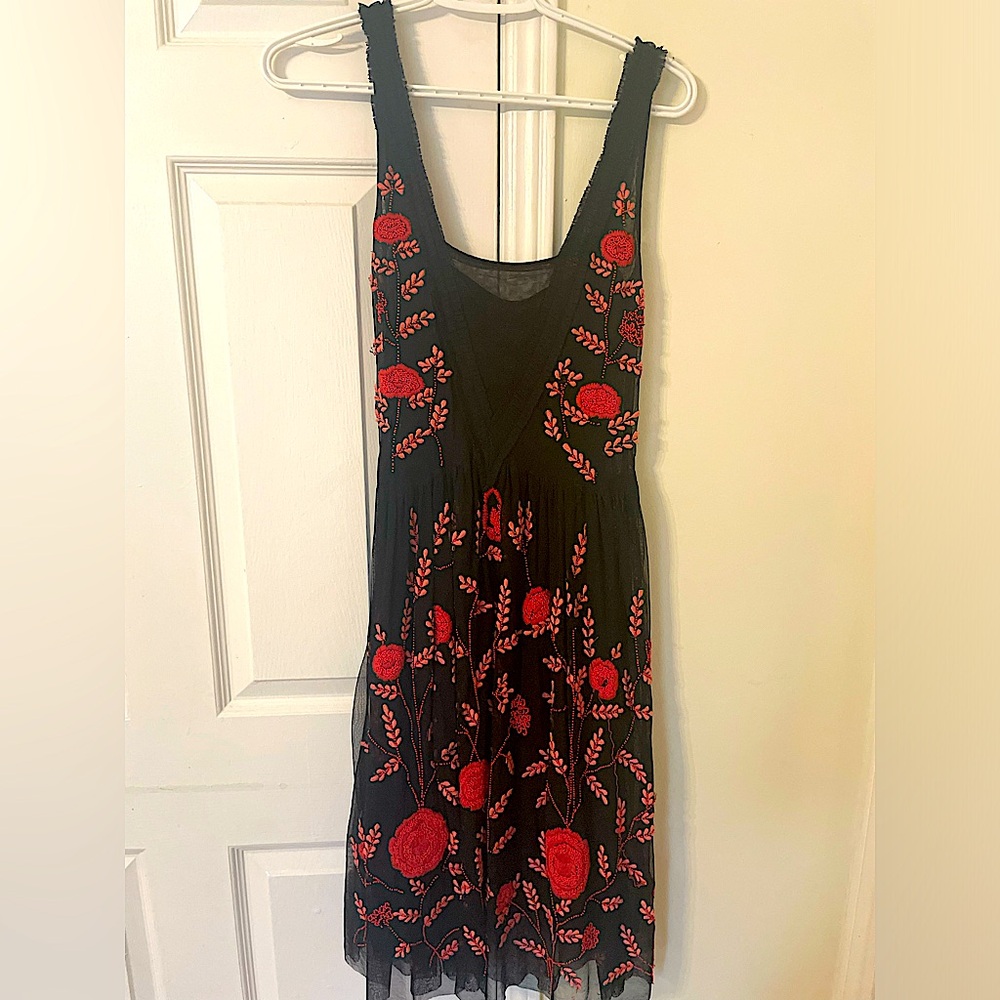LET ME BE beaded strap dress